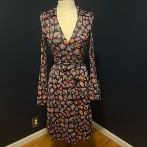 Diane Von Furstenberg Vintage Silk Wrap Dress